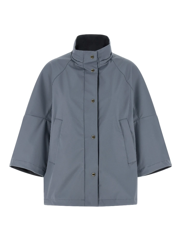 Blue Polyester Shell Jacket alternative