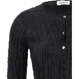 Black Silk Blouse