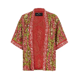 Multicolor Silk Cardigan
