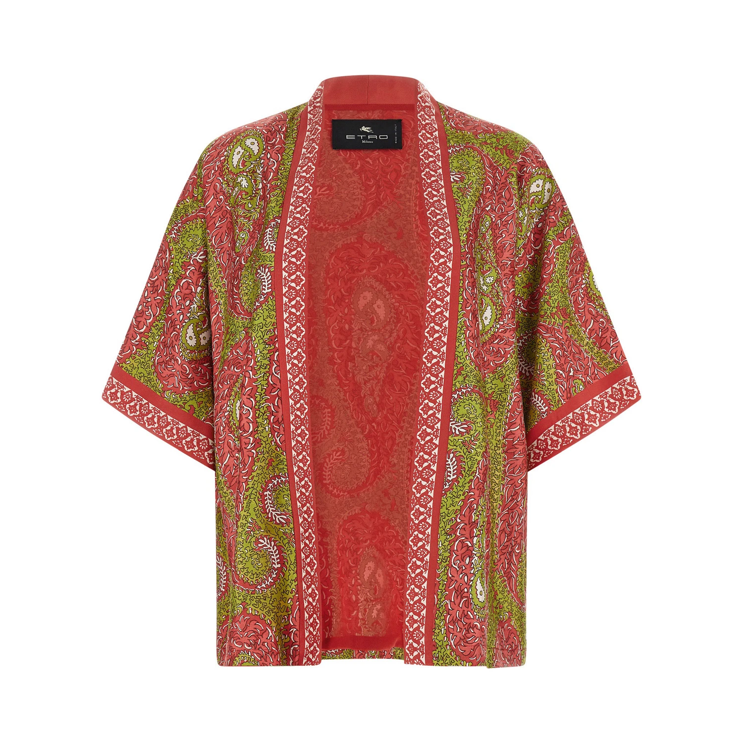 Multicolor Silk Cardigan