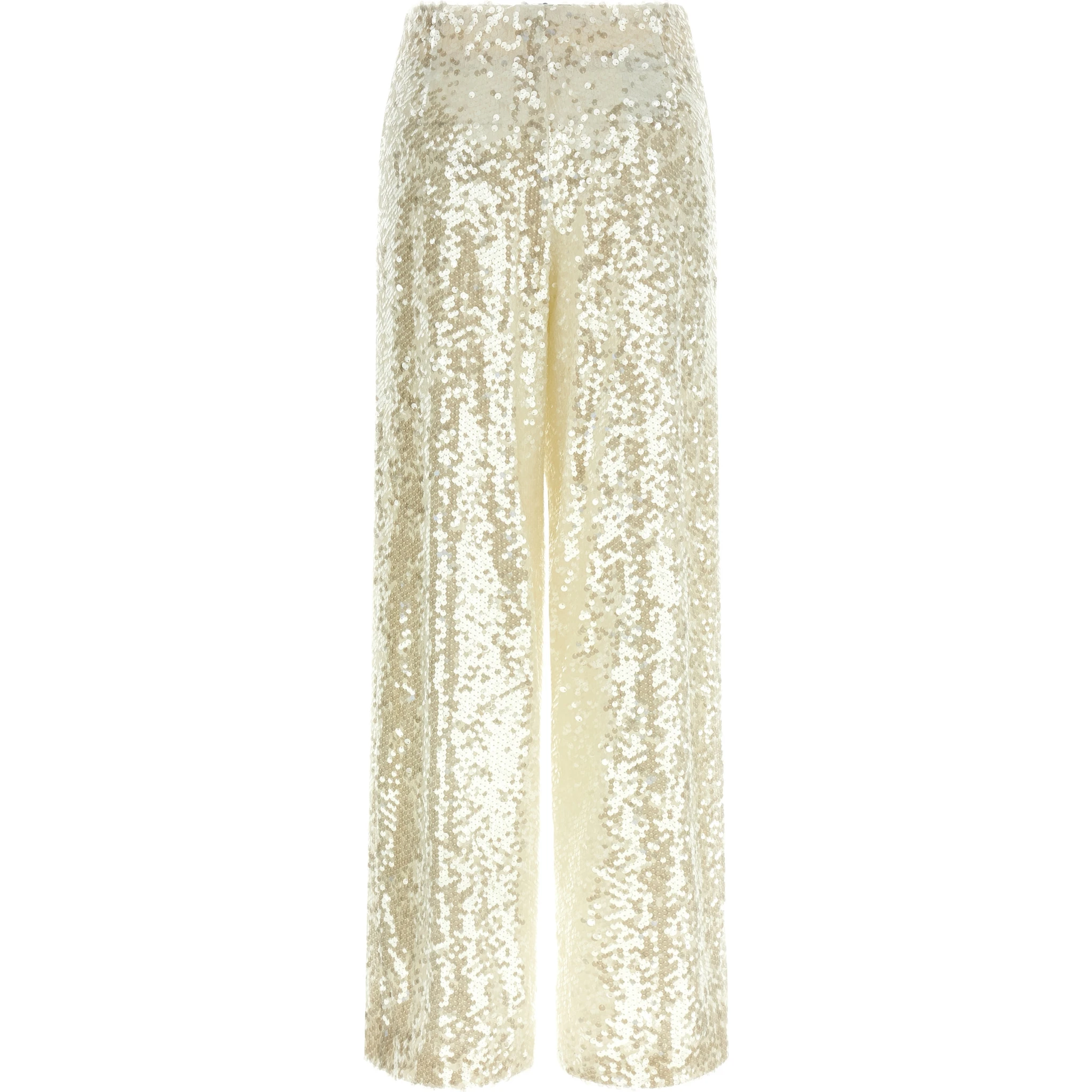 White Polyester Pants