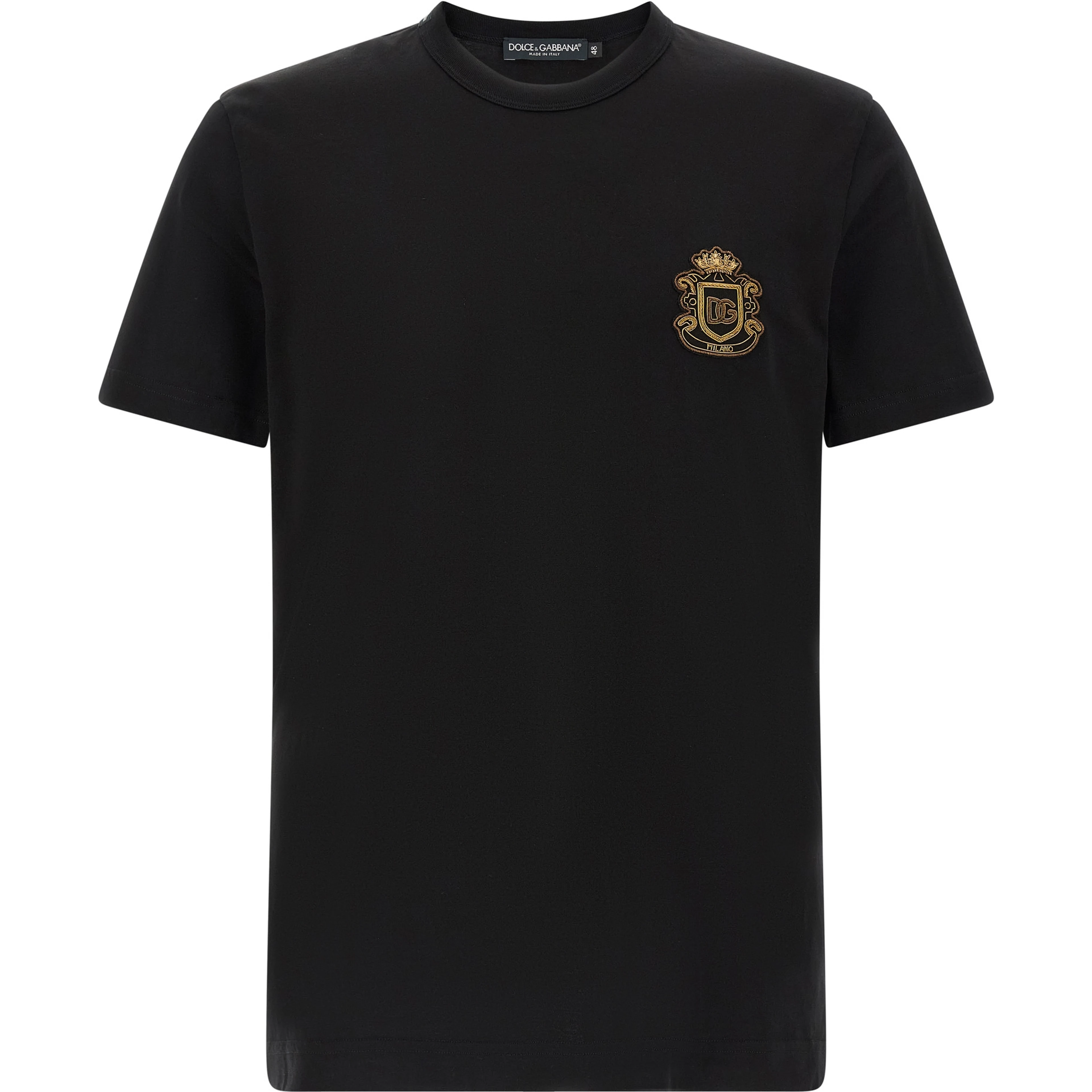 Black Cotton T-Shirt