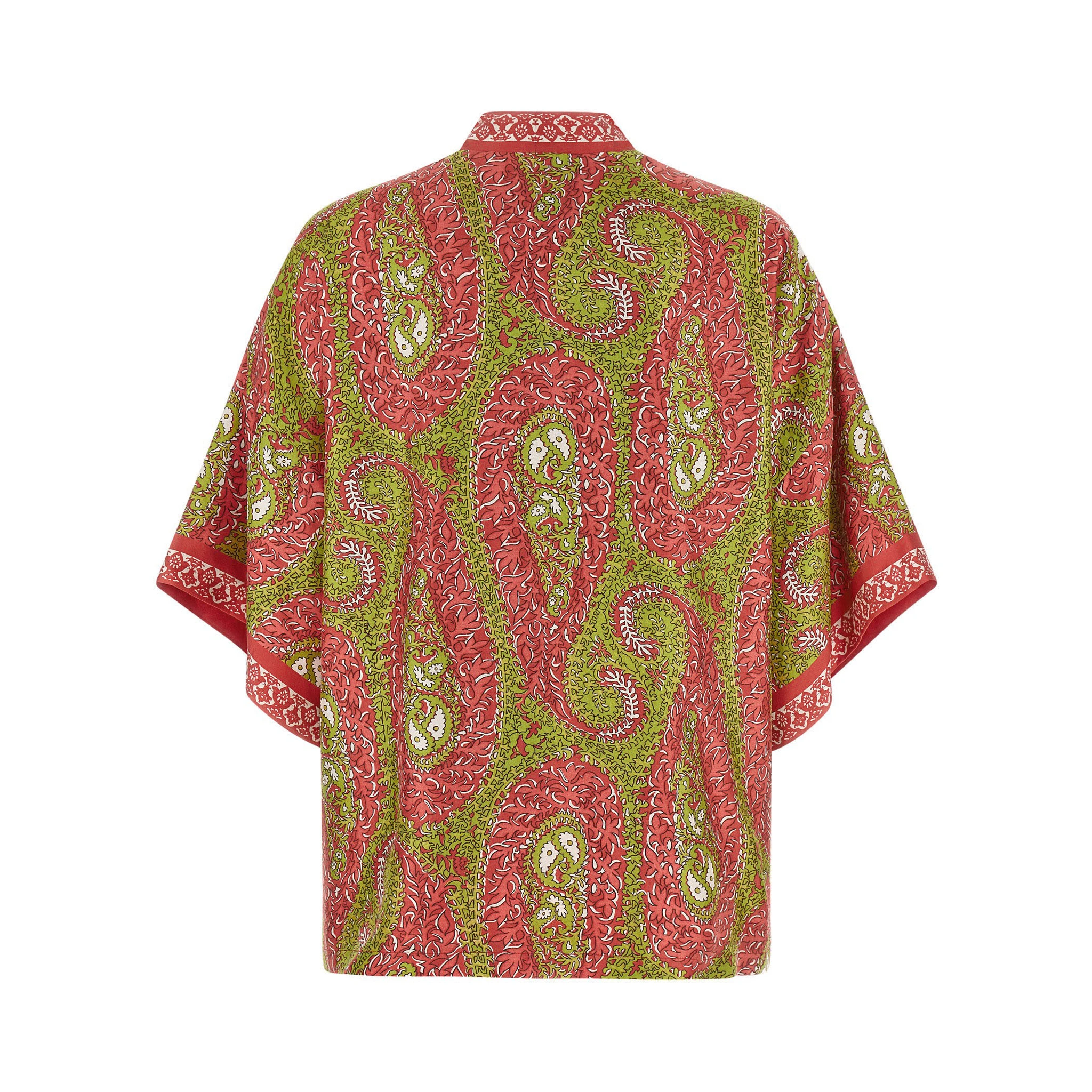 Multicolor Silk Cardigan