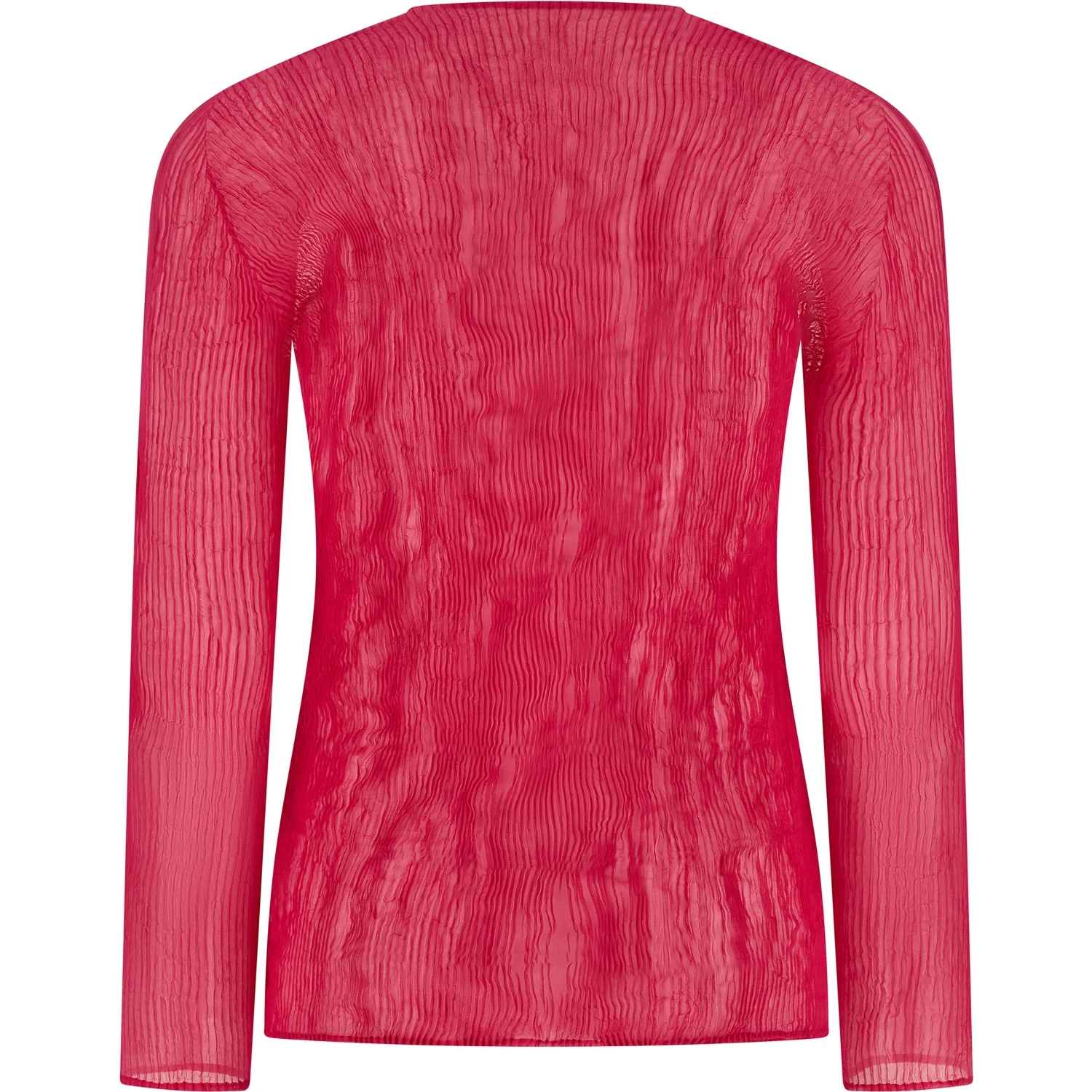 Fuchsia Polyester Shirt