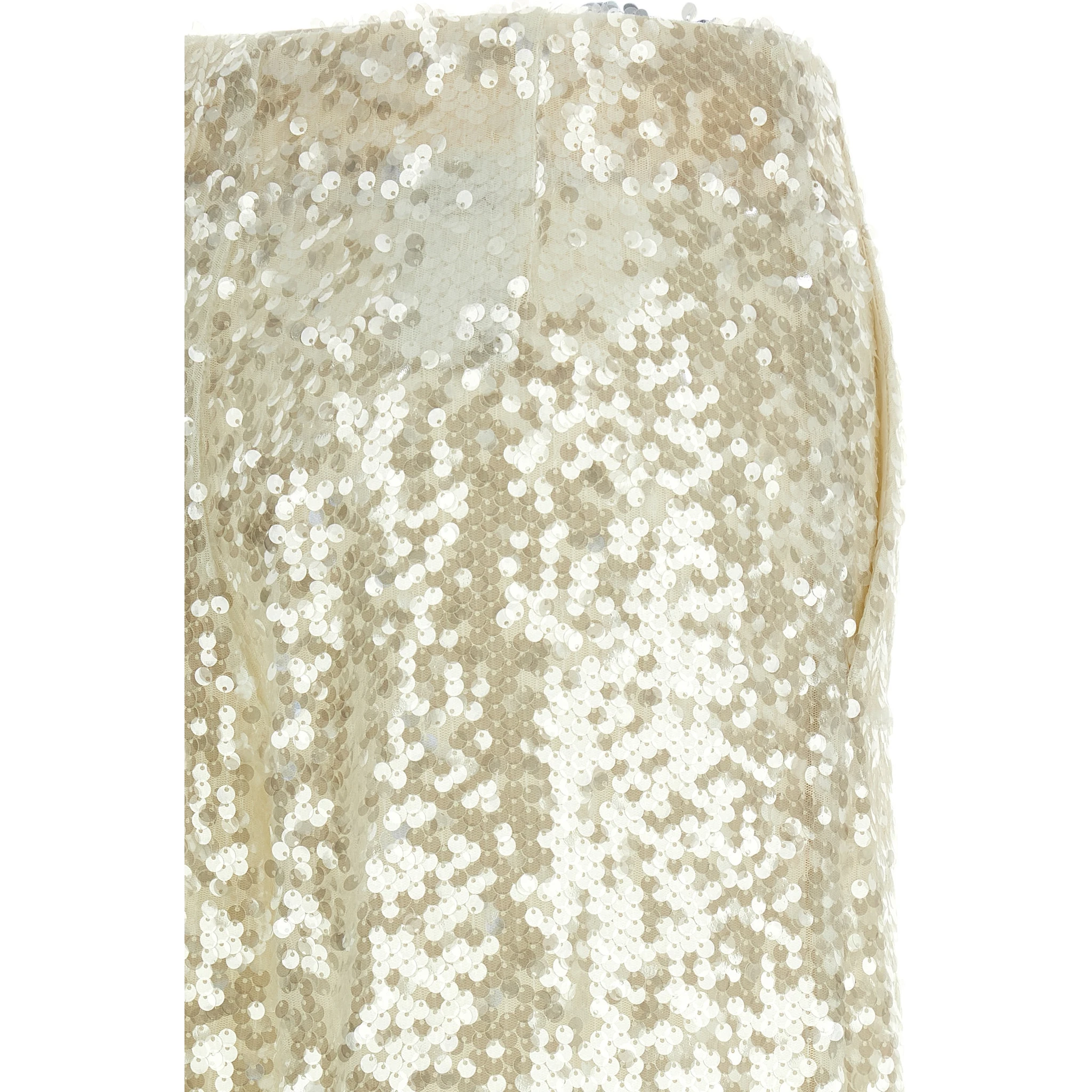 White Polyester Pants
