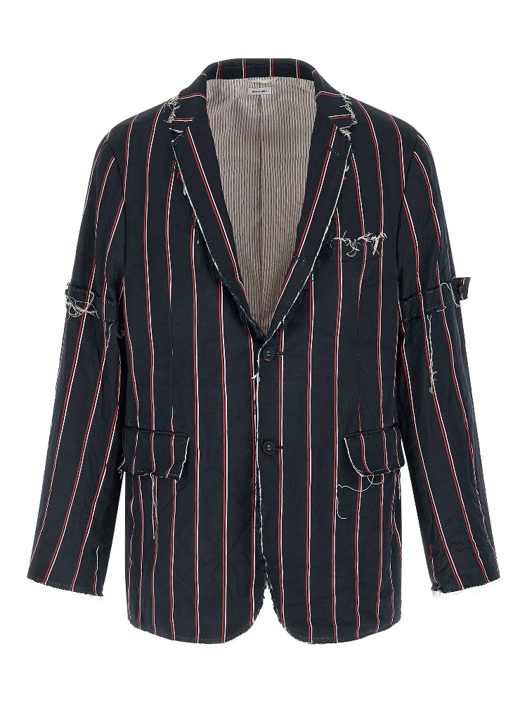Blue Silk Blazer