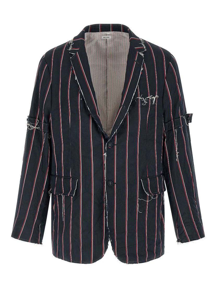 Blue Silk Blazer