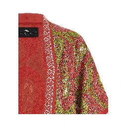 Multicolor Silk Cardigan