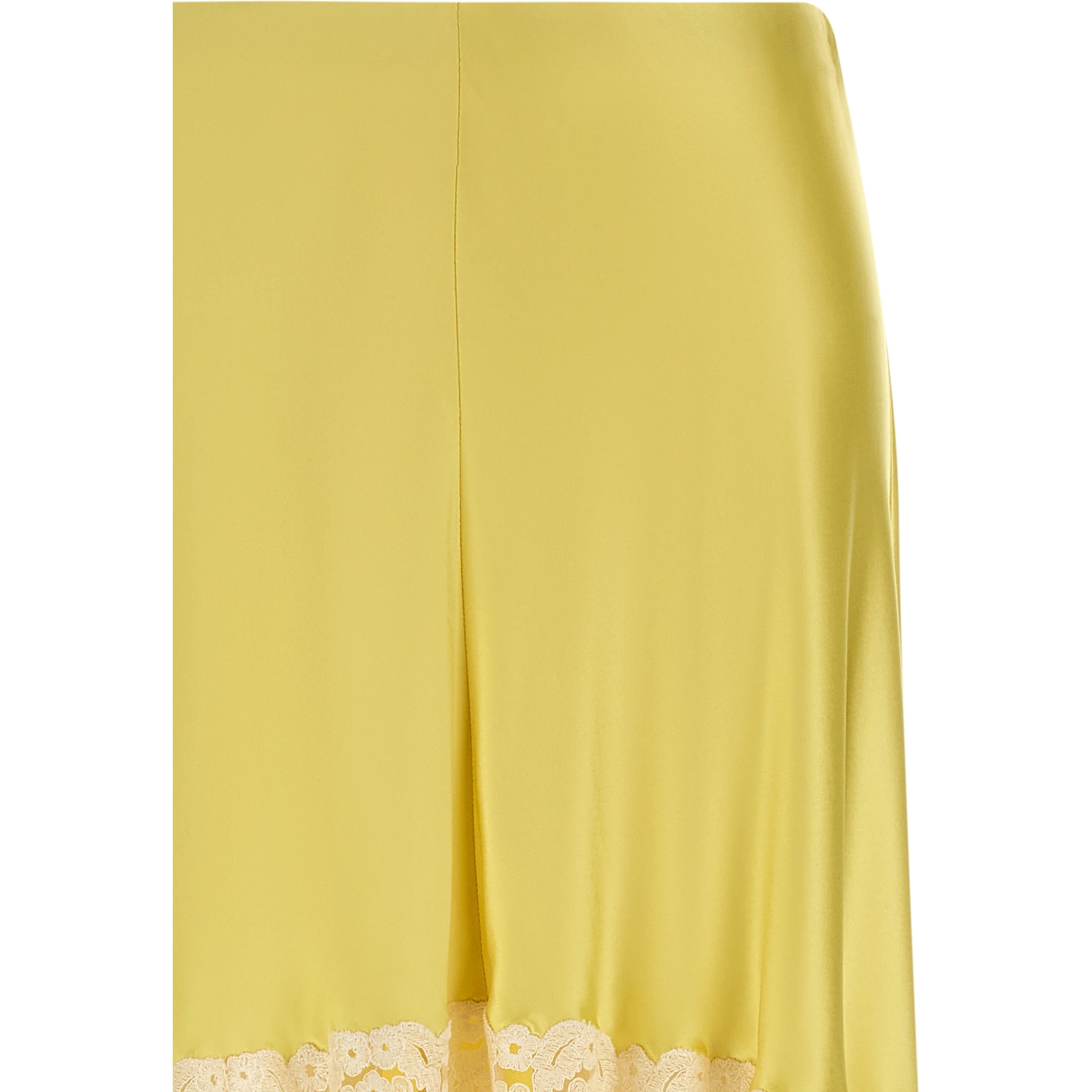 Bicolor Viscose Mini Skirt
