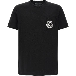 Black Cotton T-Shirt