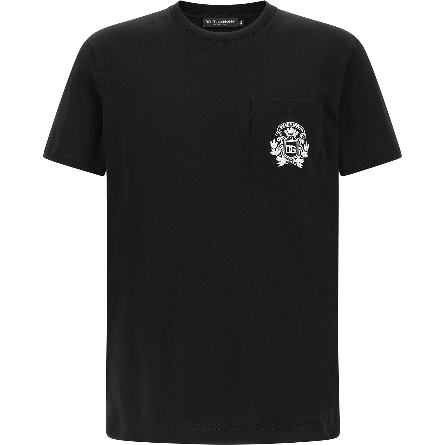 Black Cotton T-Shirt