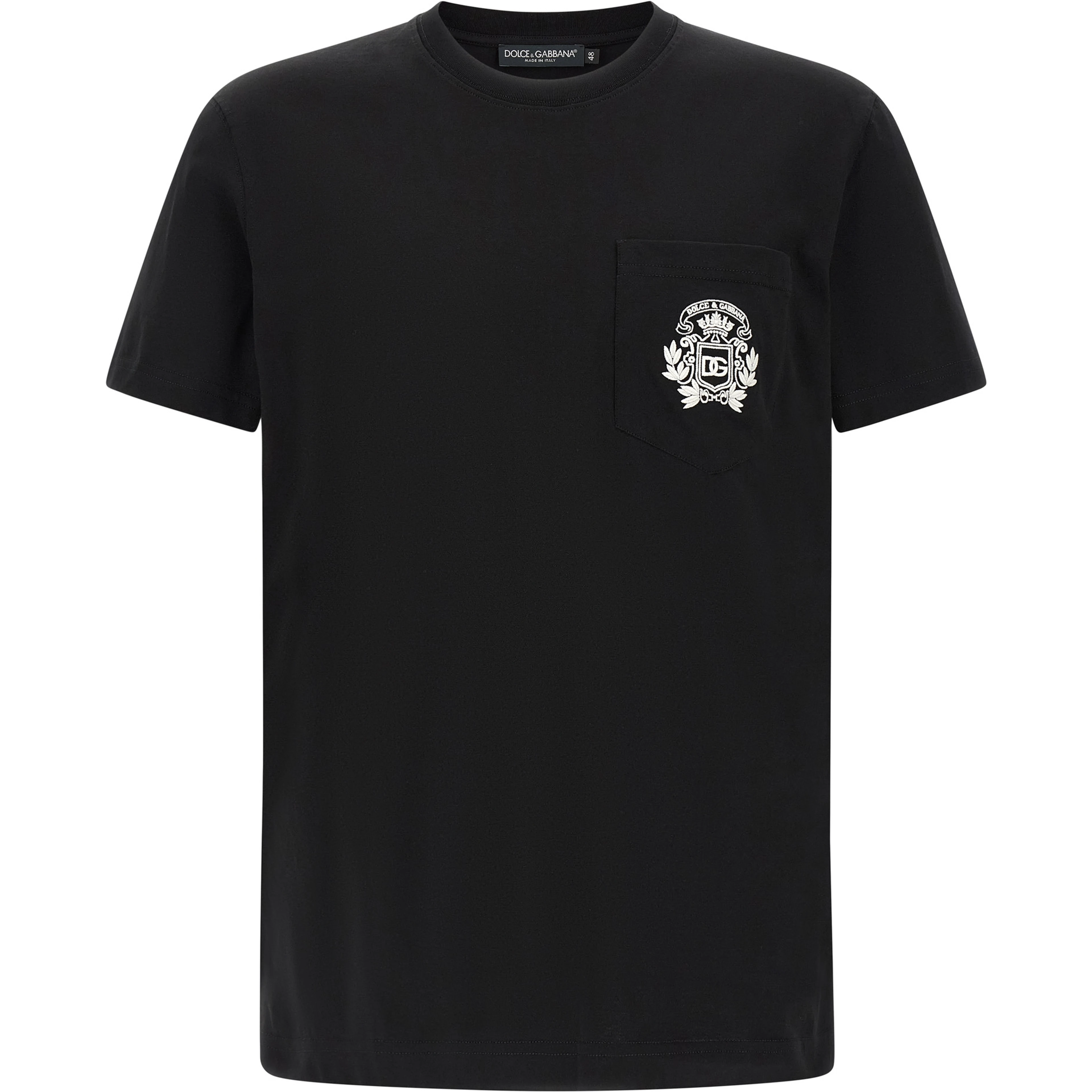 Black Cotton T-Shirt