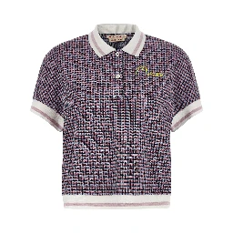 Multicolor Viscose Polo Shirt