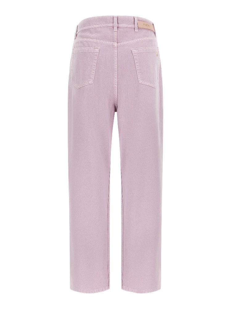 Multicolor Cotton Straight-Leg Jeans alternative