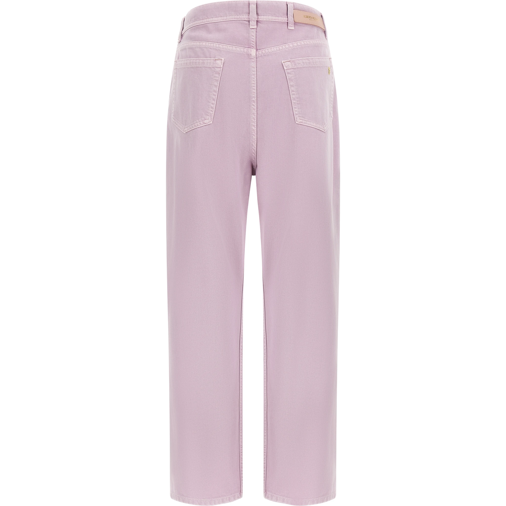 Multicolor Cotton Straight-Leg Jeans