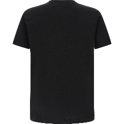 Black Cotton T-Shirt