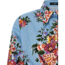 Blue Cotton Blouse