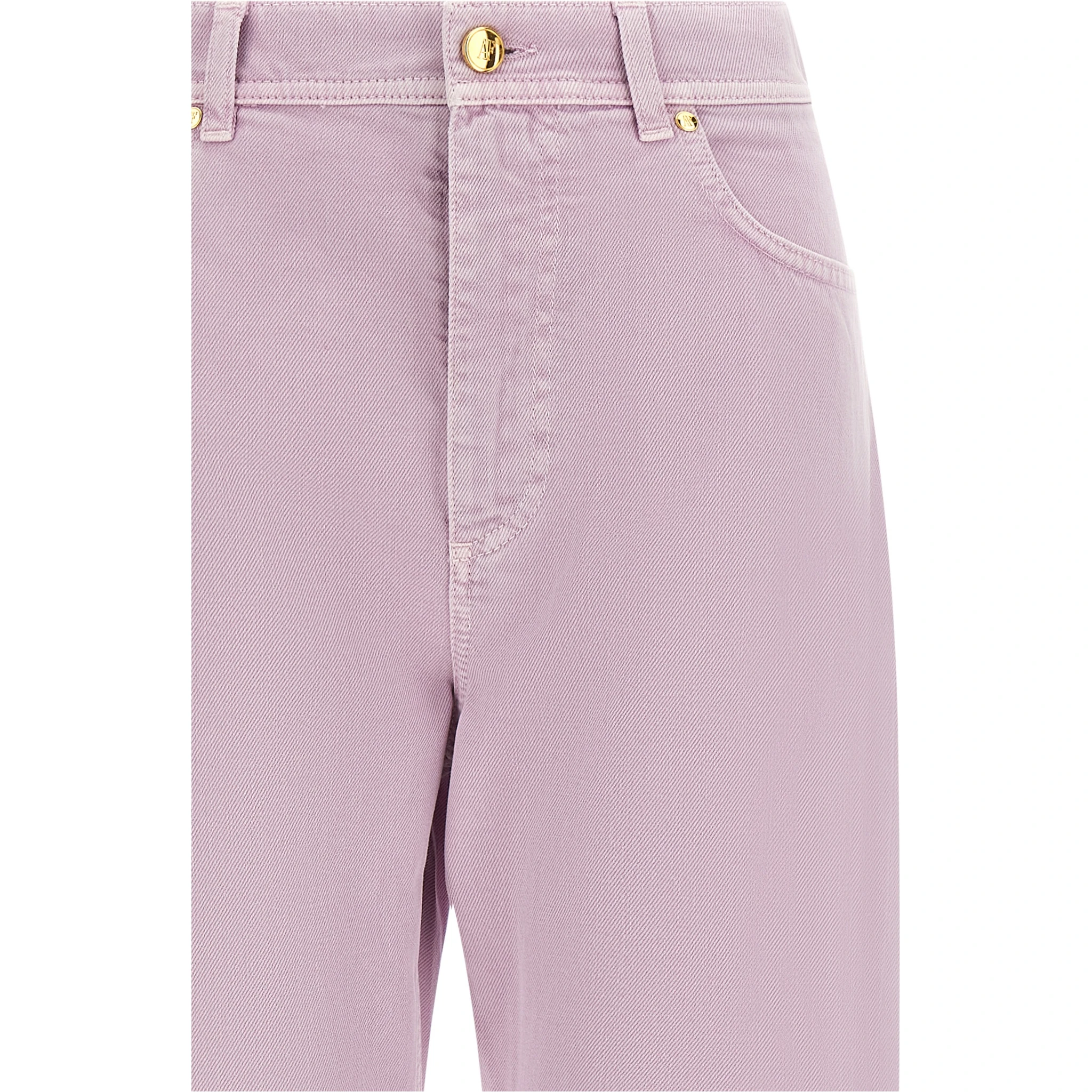 Multicolor Cotton Straight-Leg Jeans