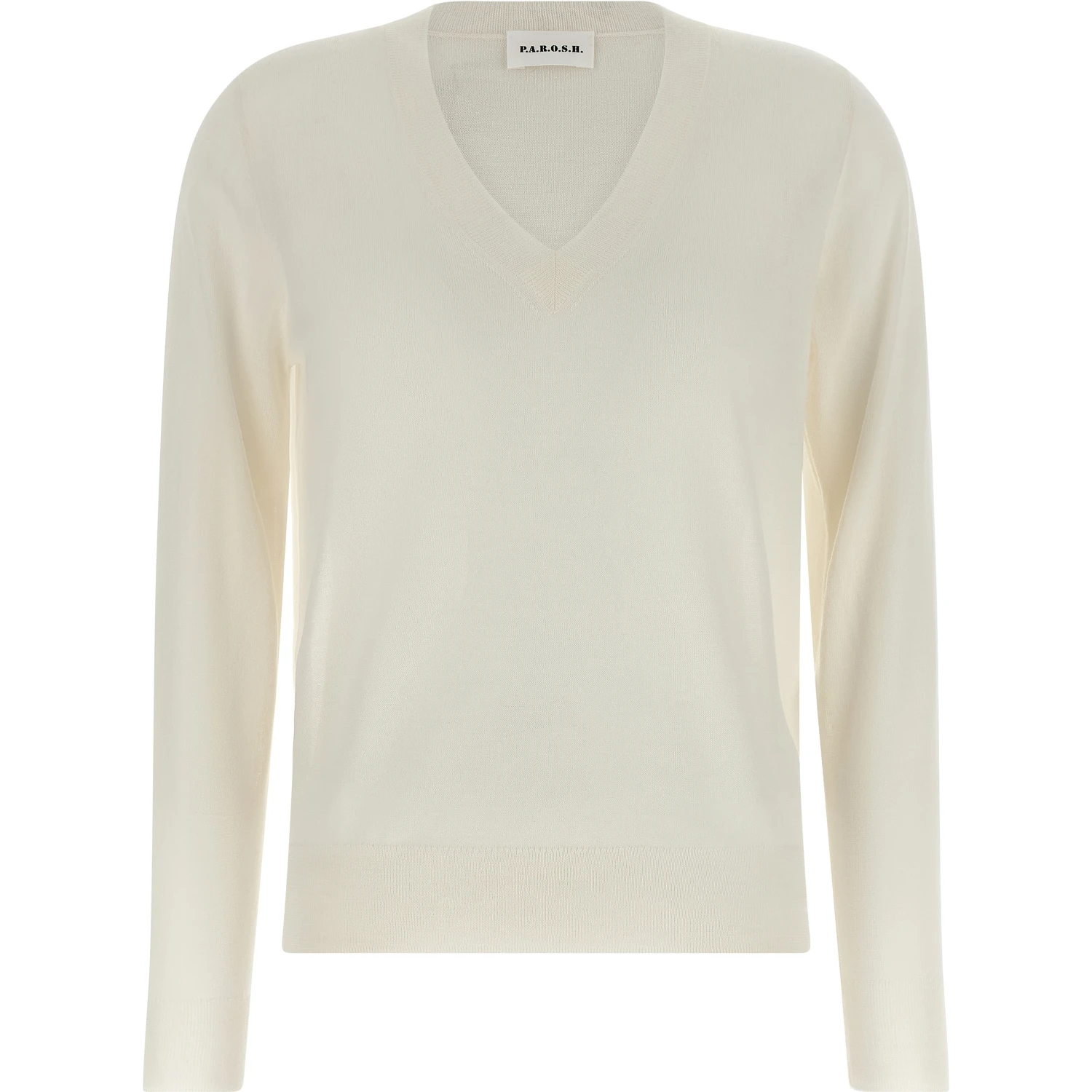 White Wool Cardigan