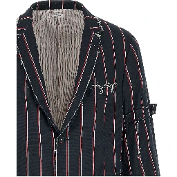 Blue Silk Blazer