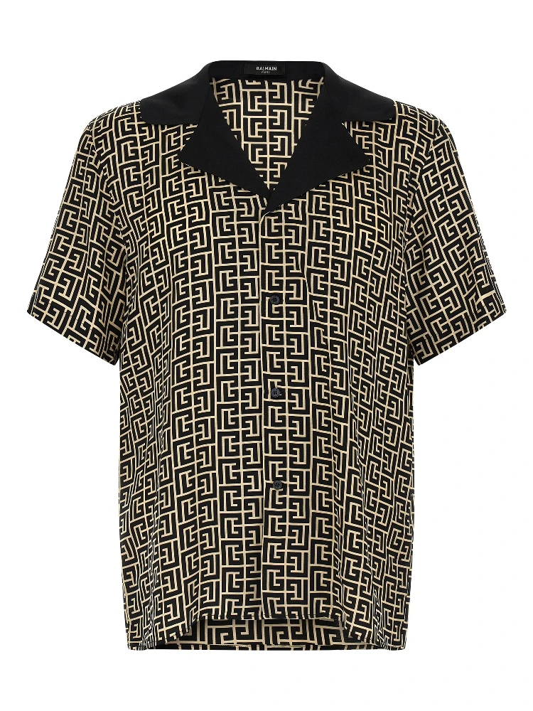 Bicolor Viscose Blouse