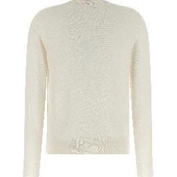 White Wool Cardigan