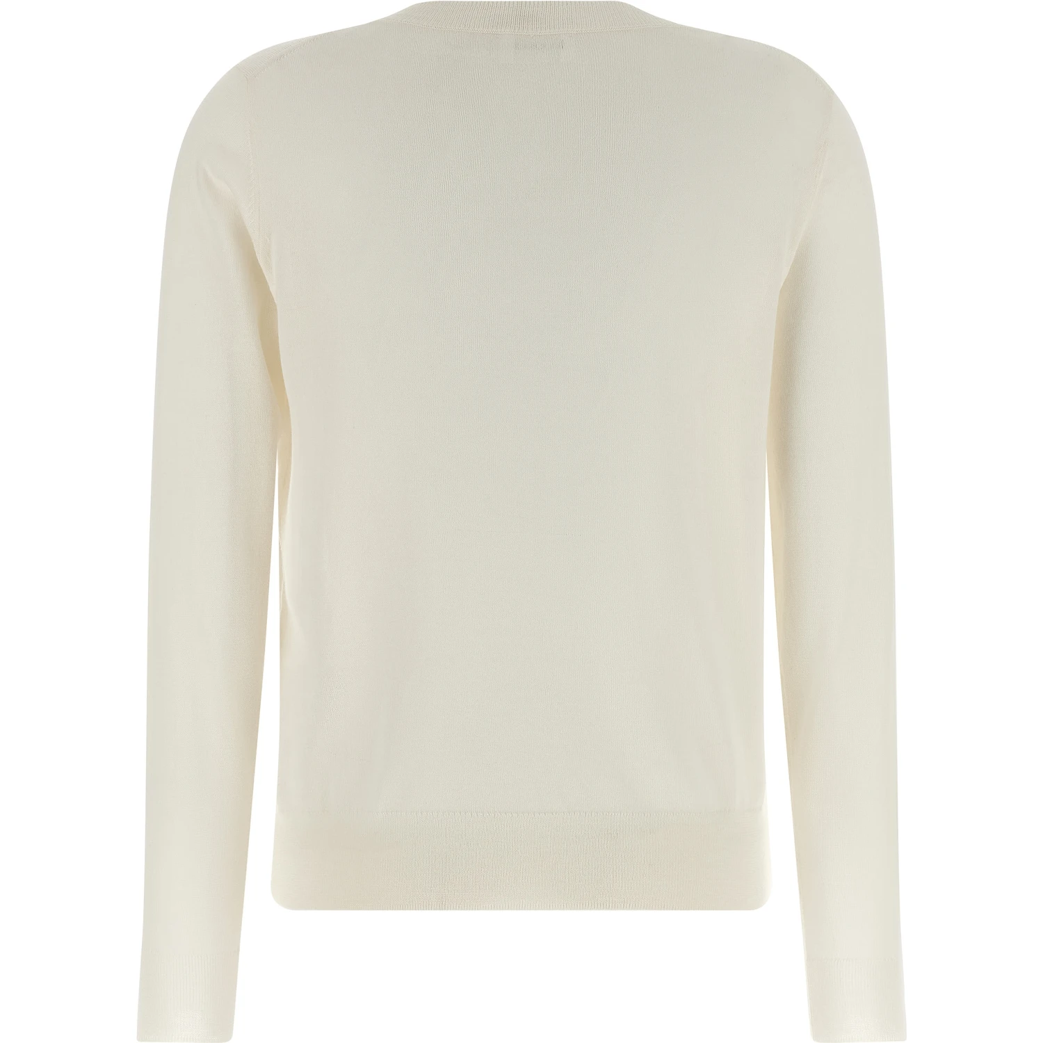 White Wool Cardigan