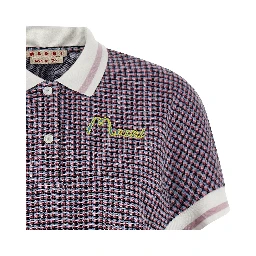 Multicolor Viscose Polo Shirt