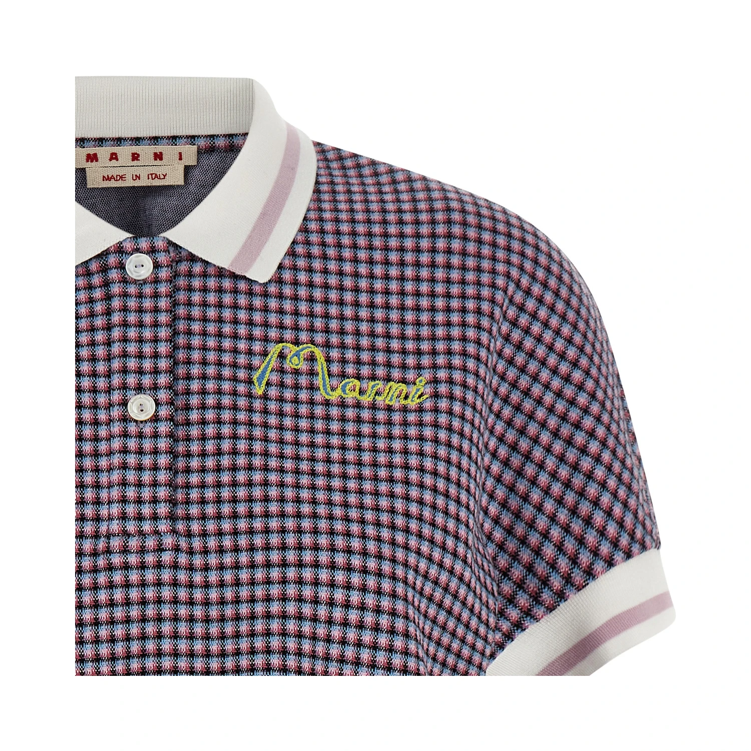Multicolor Viscose Polo Shirt