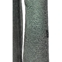 Gray Cotton Jeans Denim