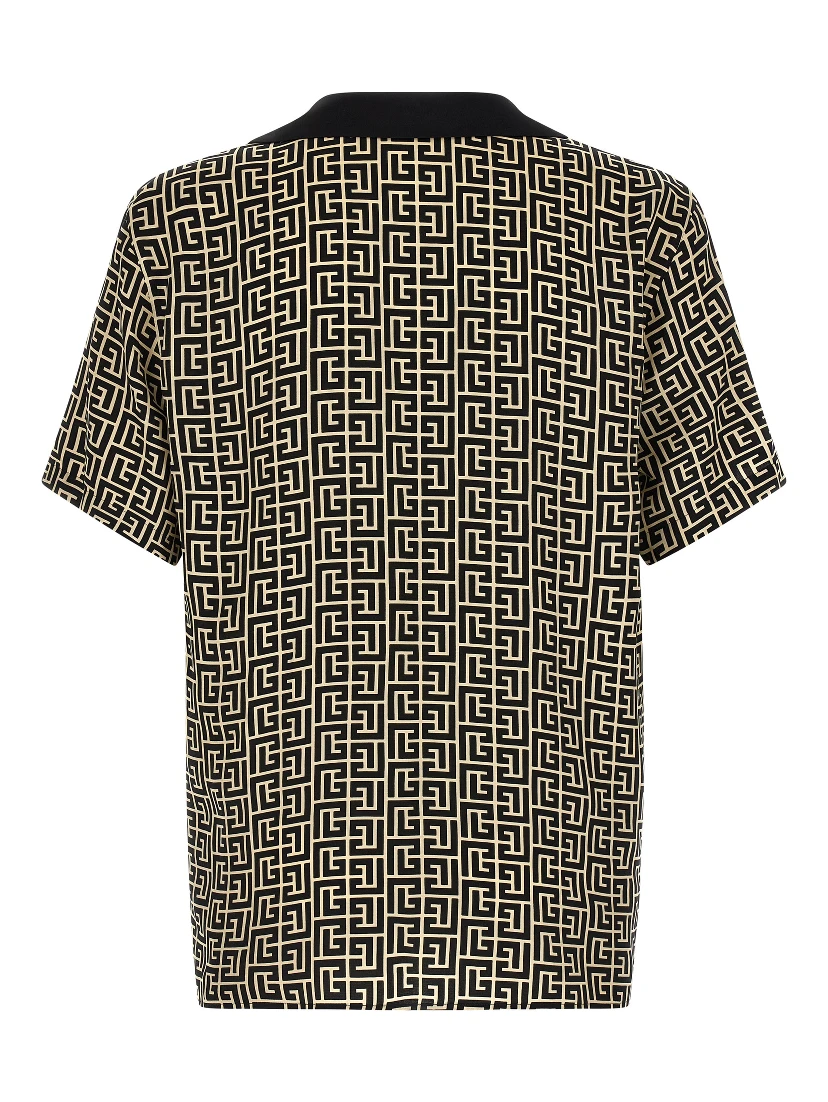 Bicolor Viscose Blouse