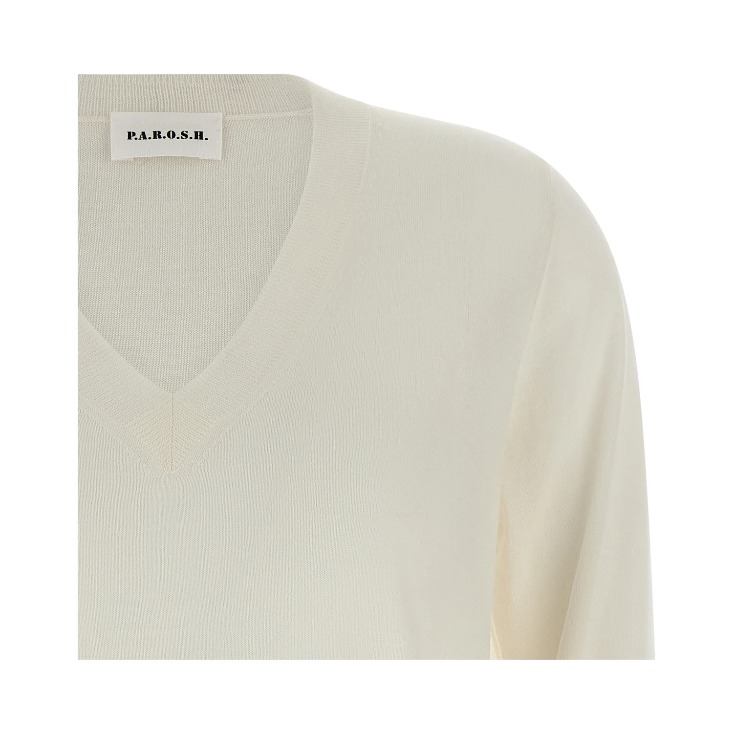 White Wool Cardigan