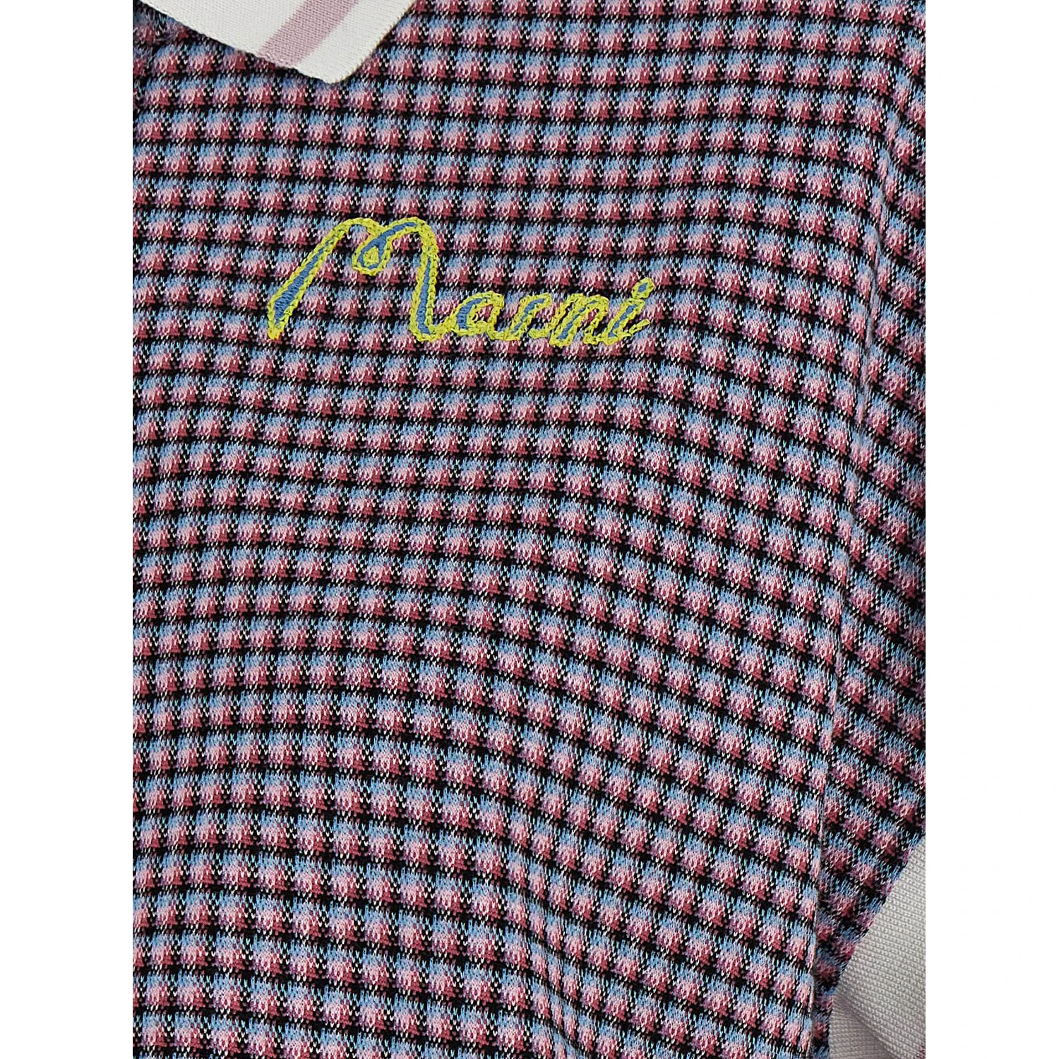 Multicolor Viscose Polo Shirt