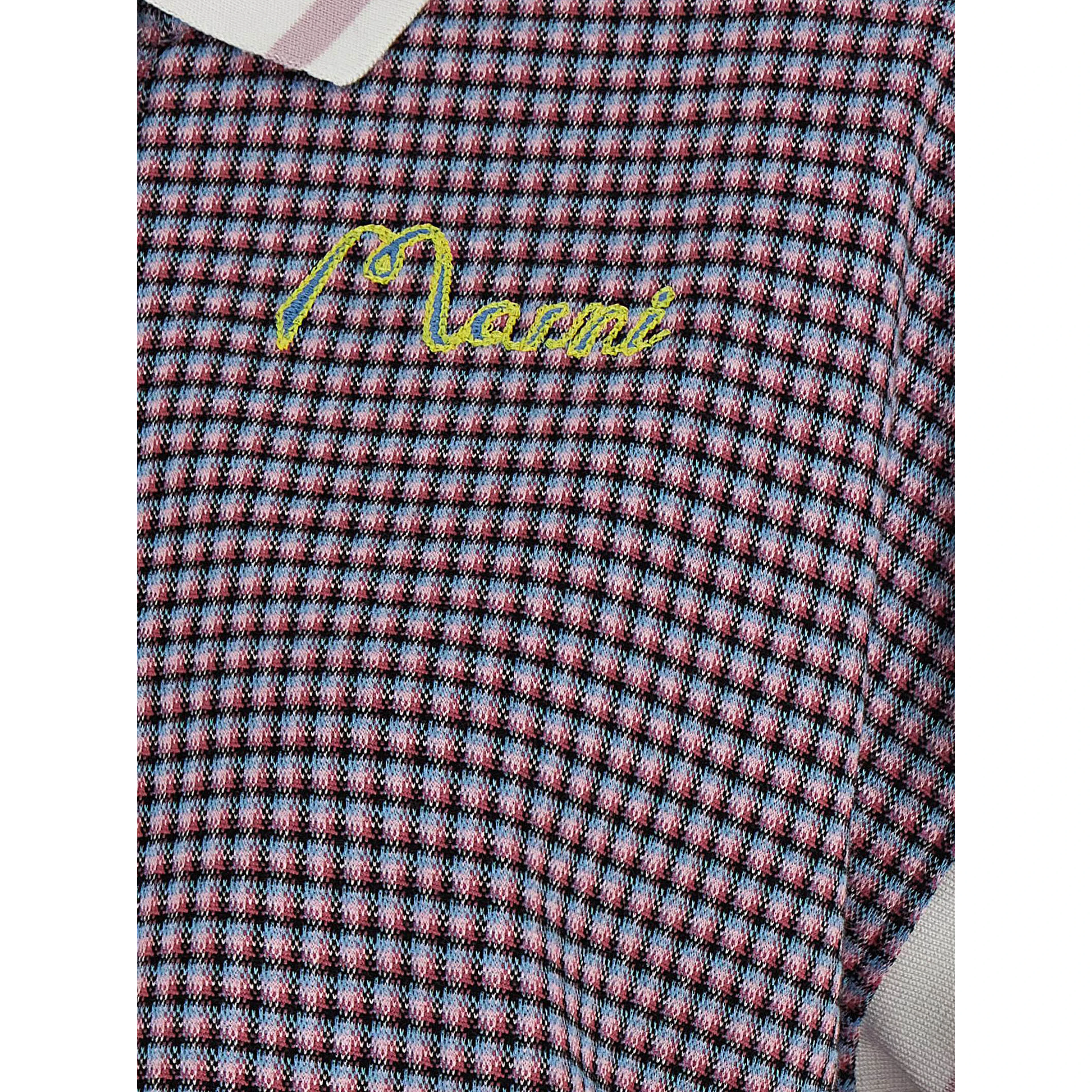 Multicolor Viscose Polo Shirt