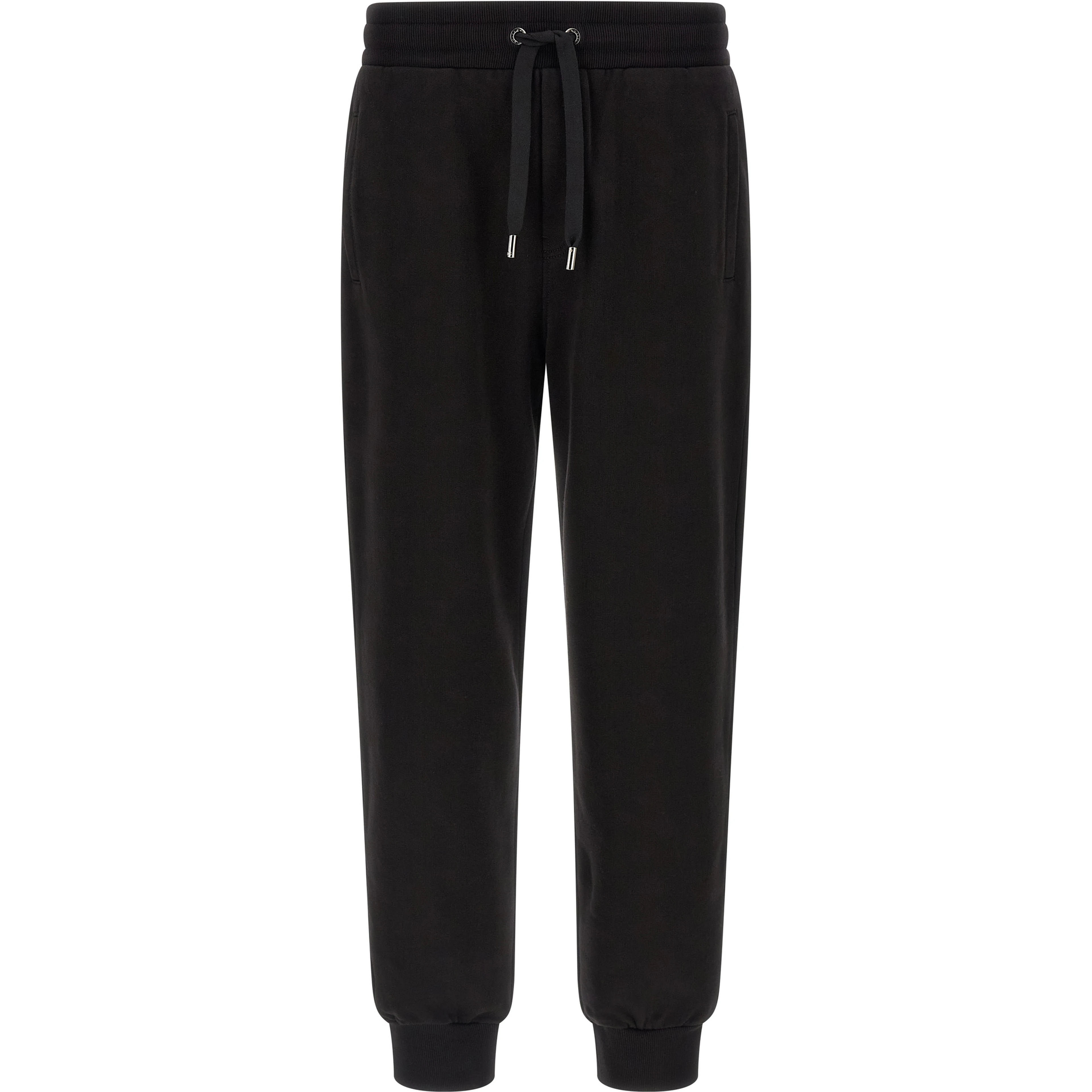 Black Cotton Joggers (Workout Pants)