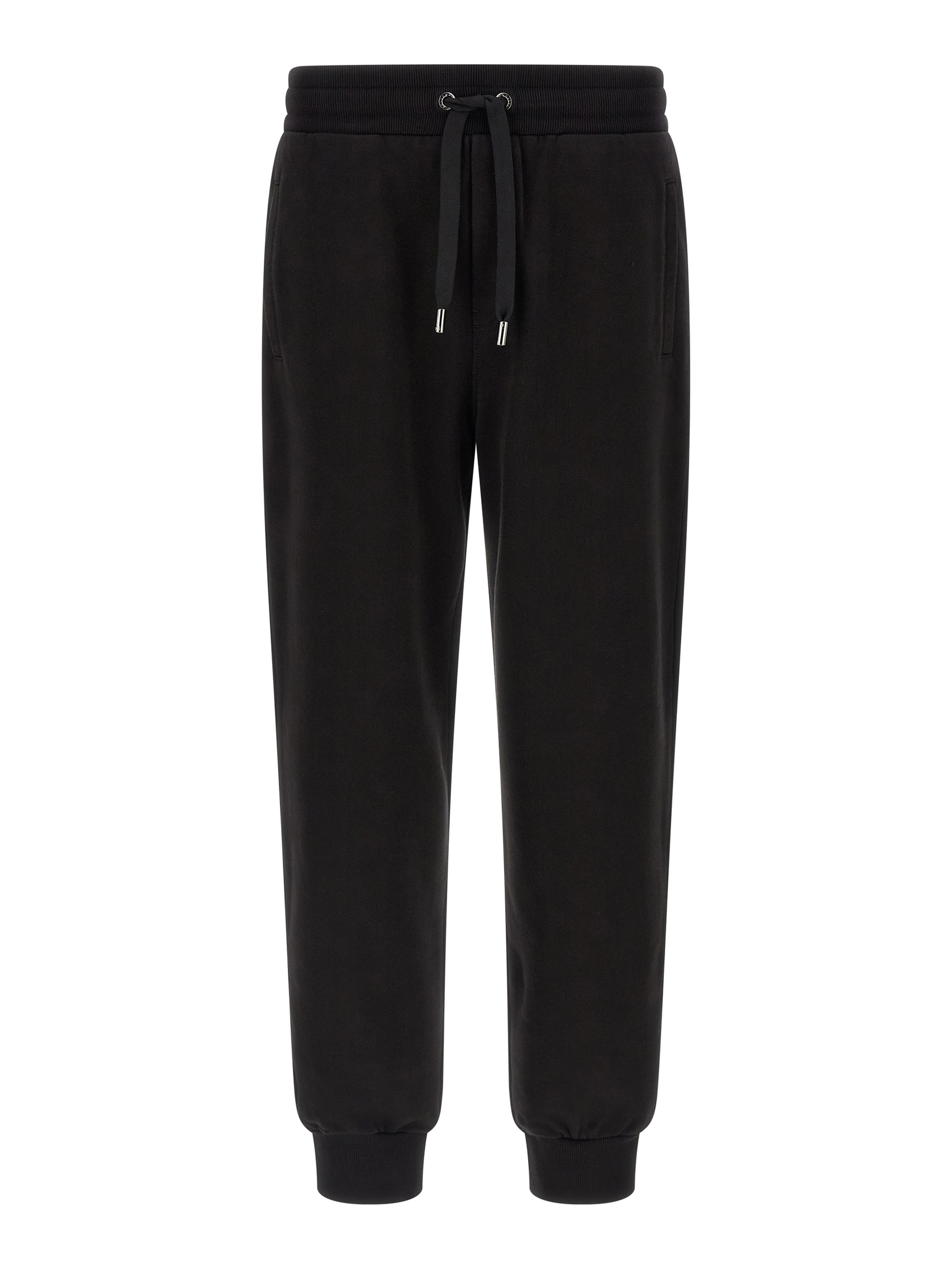 Black Cotton Joggers (Workout Pants)