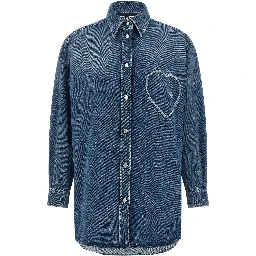Blue Cotton Blouse