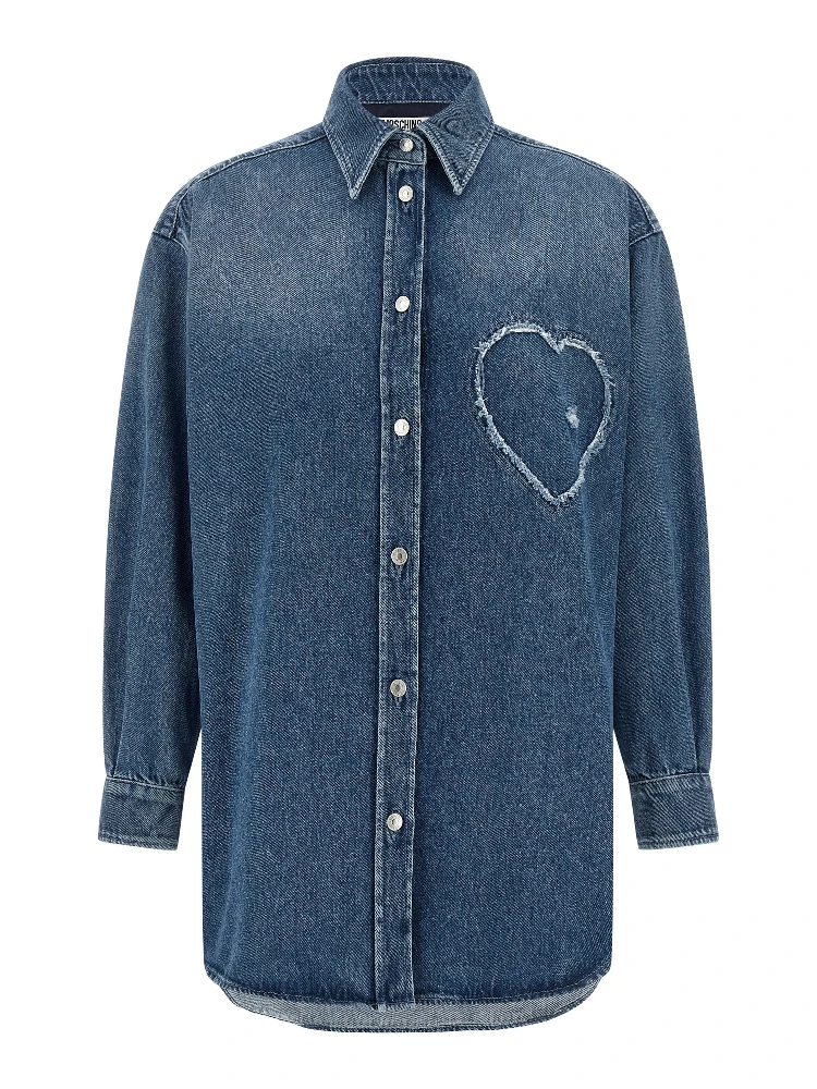 Blue Cotton Blouse