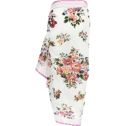 Multicolor Cotton Skirt