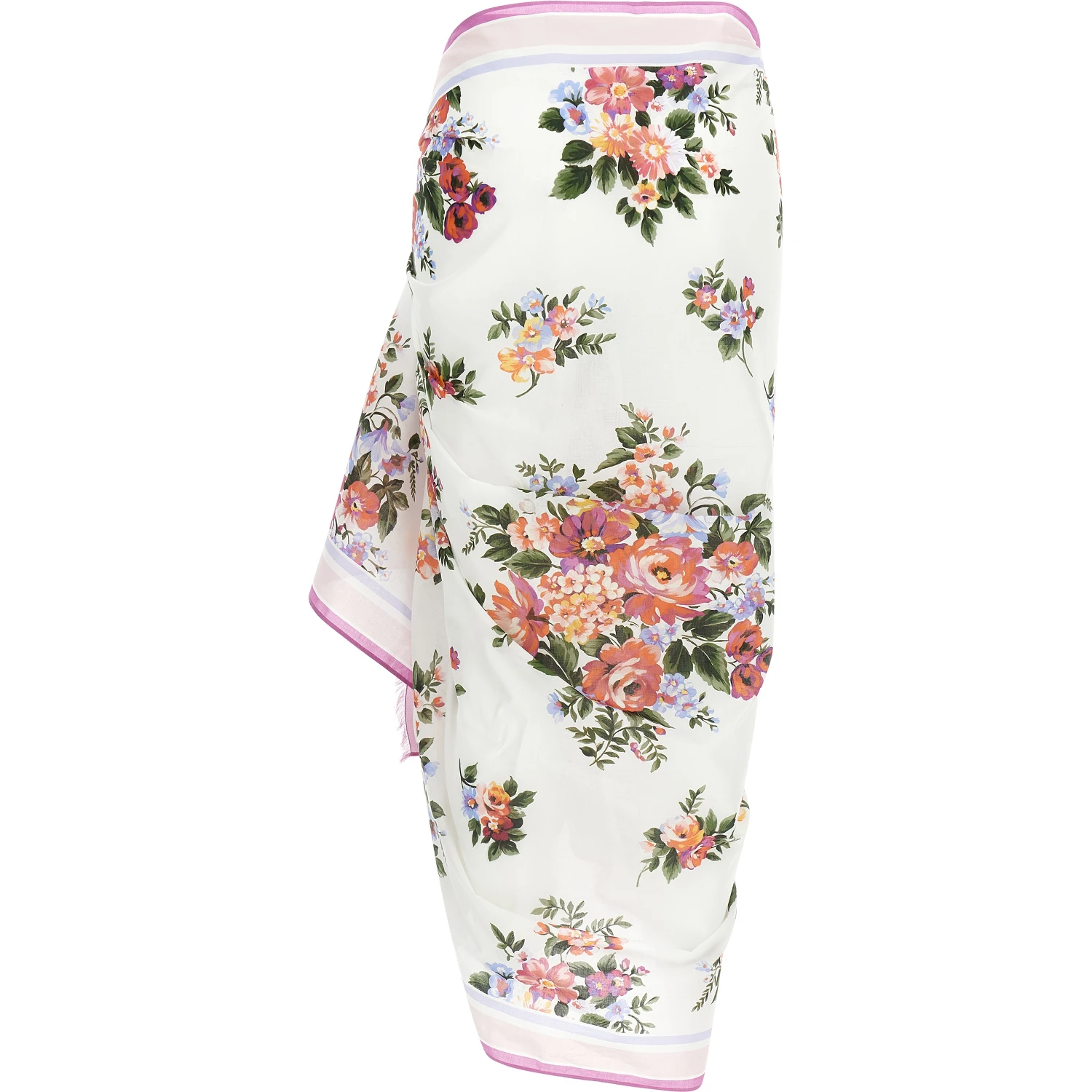 Multicolor Cotton Skirt