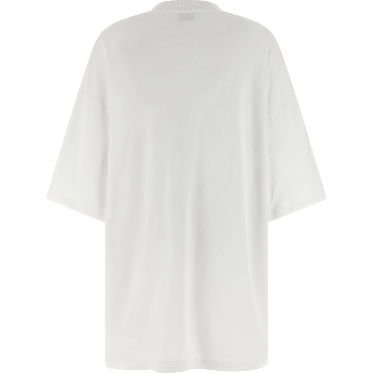 White Cotton Short Dress