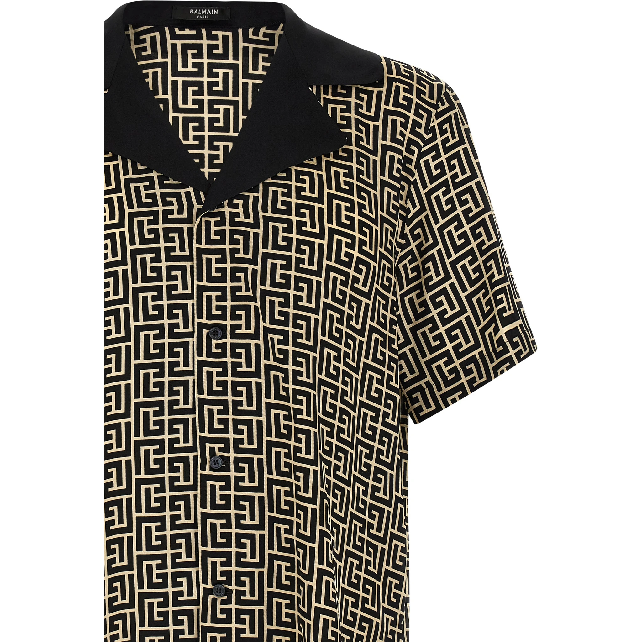 Bicolor Viscose Blouse