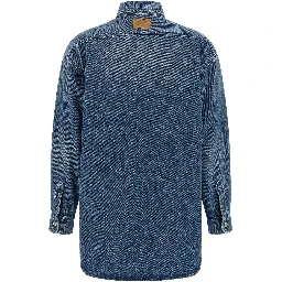 Blue Cotton Blouse