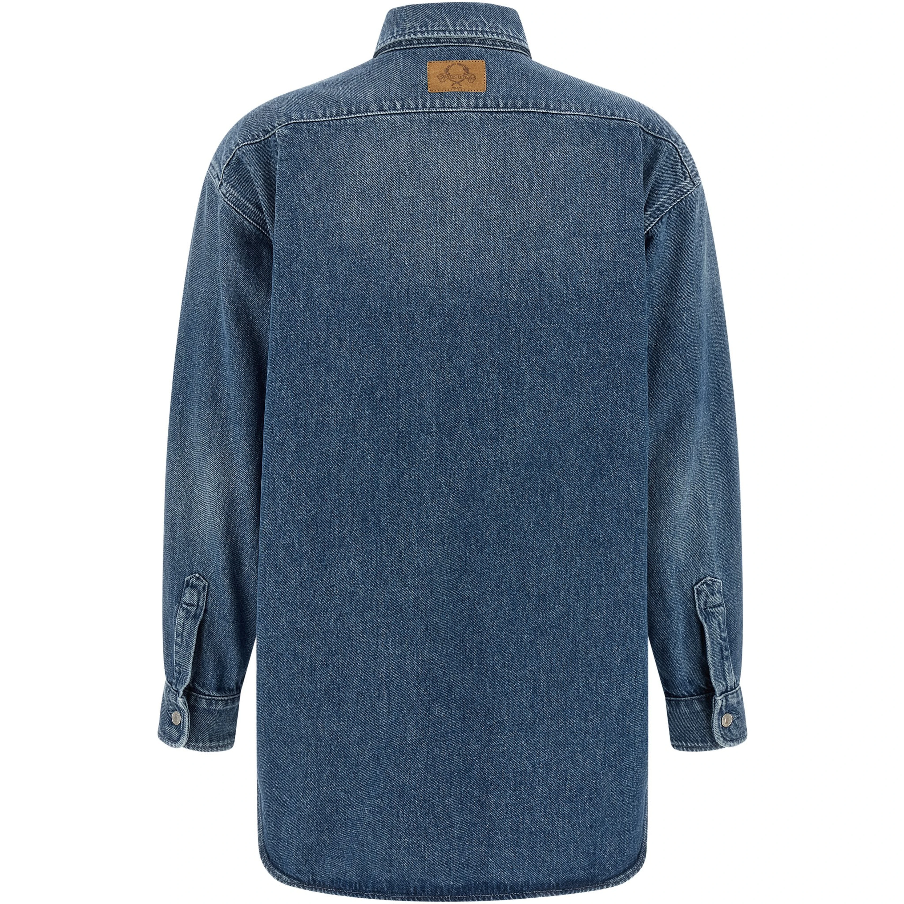 Blue Cotton Blouse