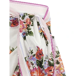 Multicolor Cotton Skirt