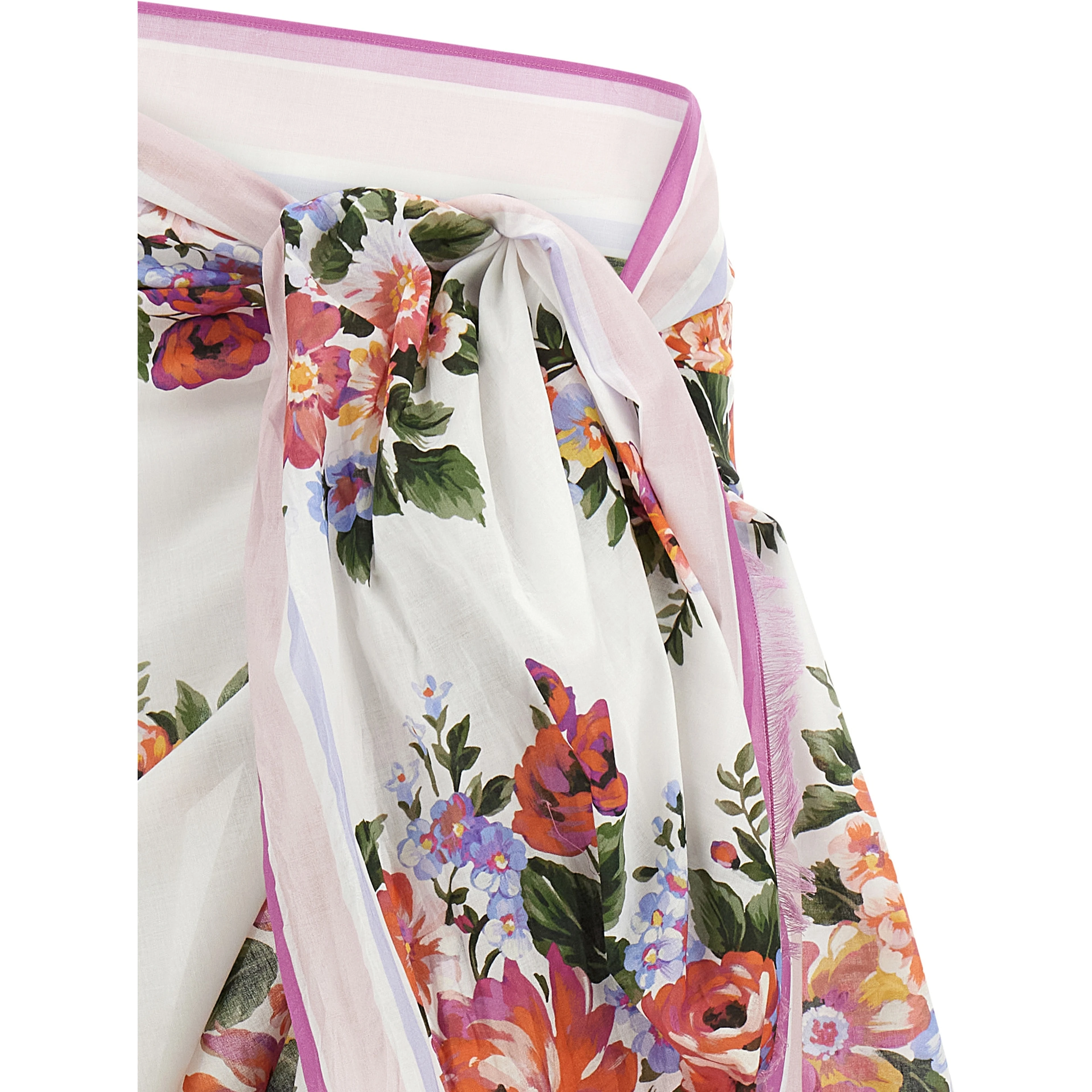 Multicolor Cotton Skirt