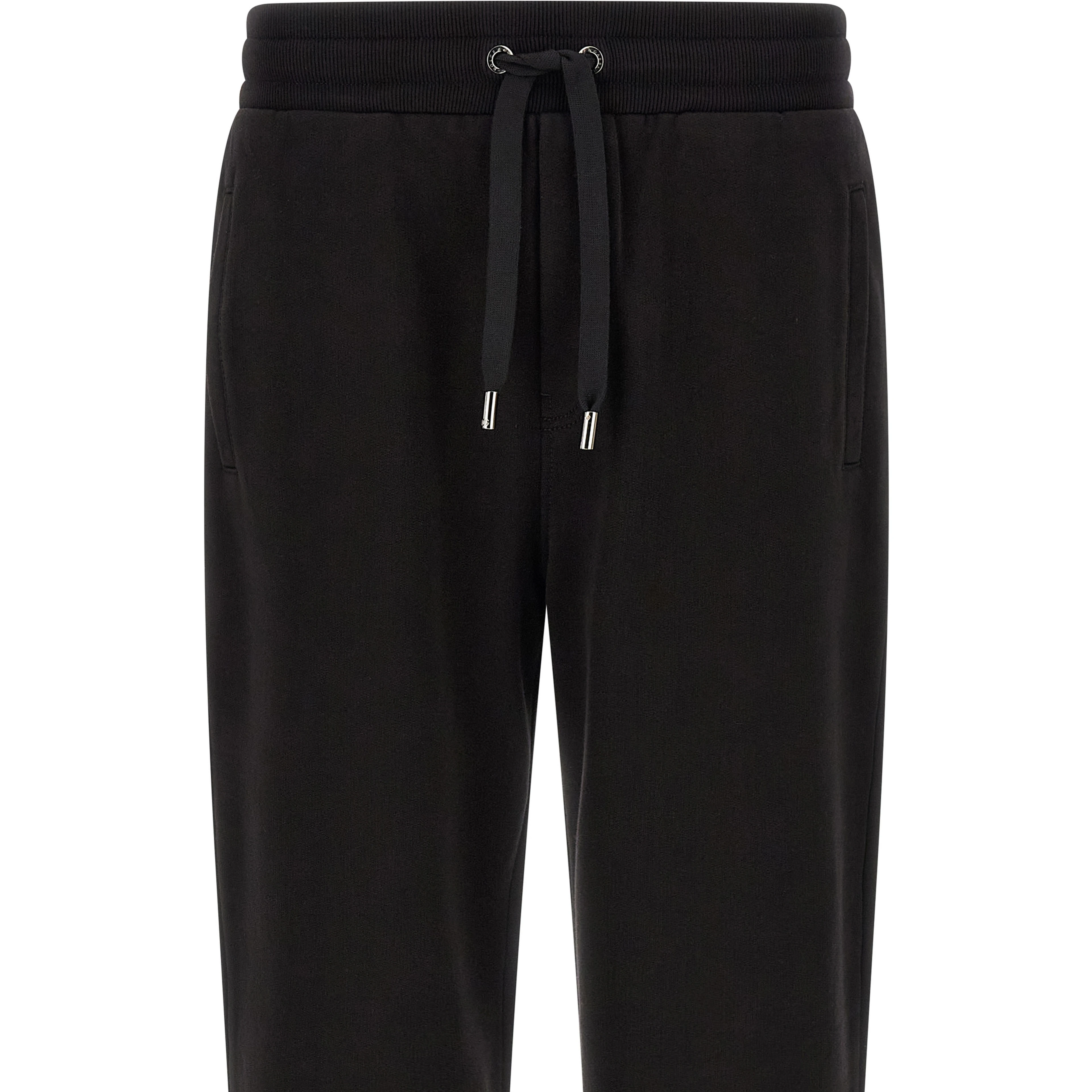Black Cotton Joggers (Workout Pants)