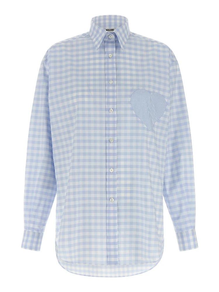 Blue Cotton Blouse