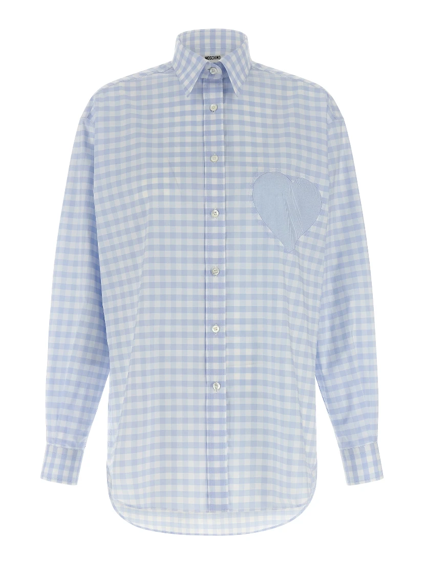Blue Cotton Blouse