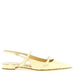 Bicolor Cowhide Ballet Flats